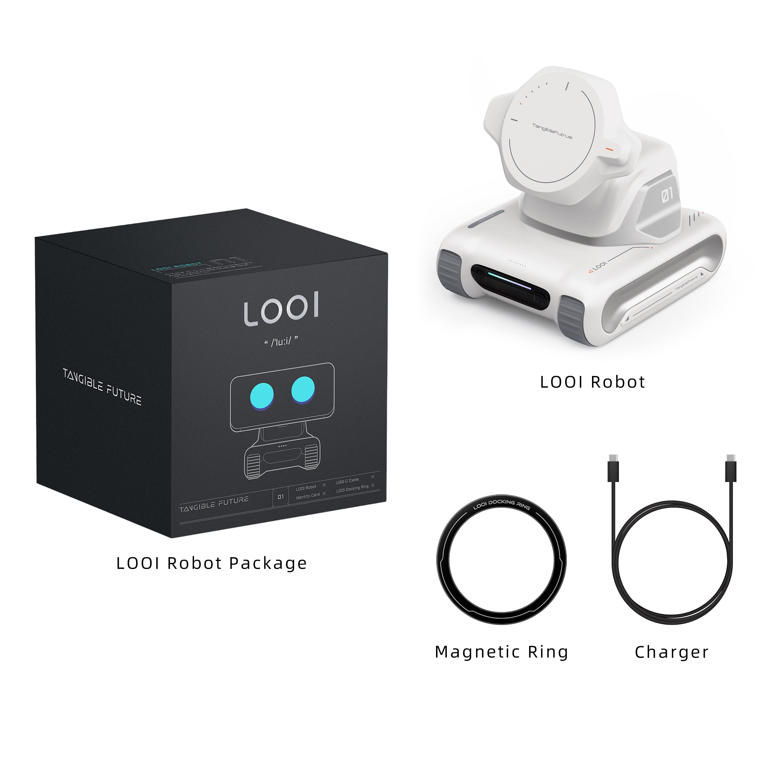 LOOI Robot - Starlight White