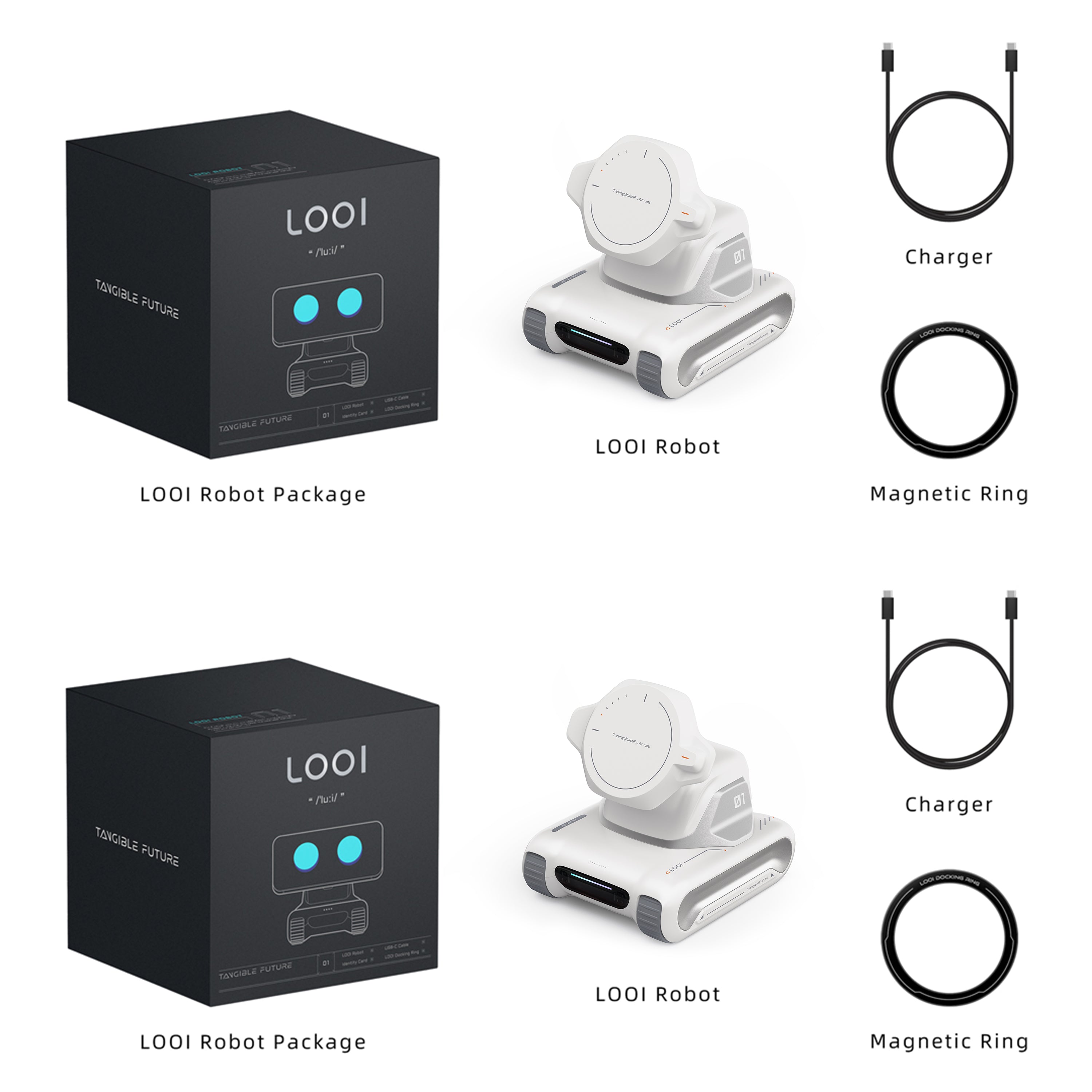 LOOI Robot - Starlight White