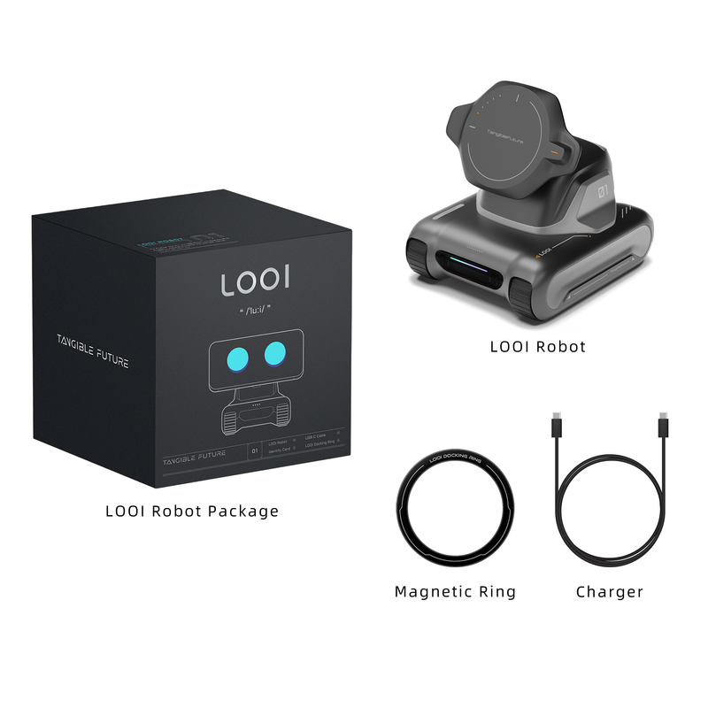 LOOI Robot: Turn Your Smartphone into a Desktop Robot!