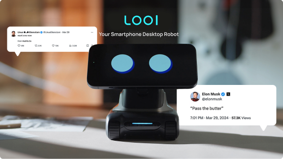 LOOI Robot: Turn Your Smartphone into a Desktop Robot! LOOI Robot: Turn Your Smartphone into a Desktop Robot!
